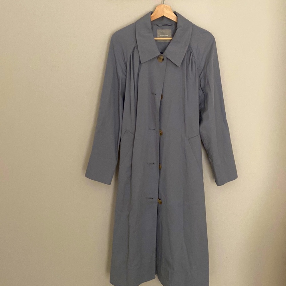 Everlane long mac trenchcoat
